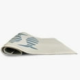 thumbnail image 3 of E by Design Puzzle Fish Nautical Indoor/Outdoor Rug - Dusty Smoke - 2 x 3 ft., 3 of 3