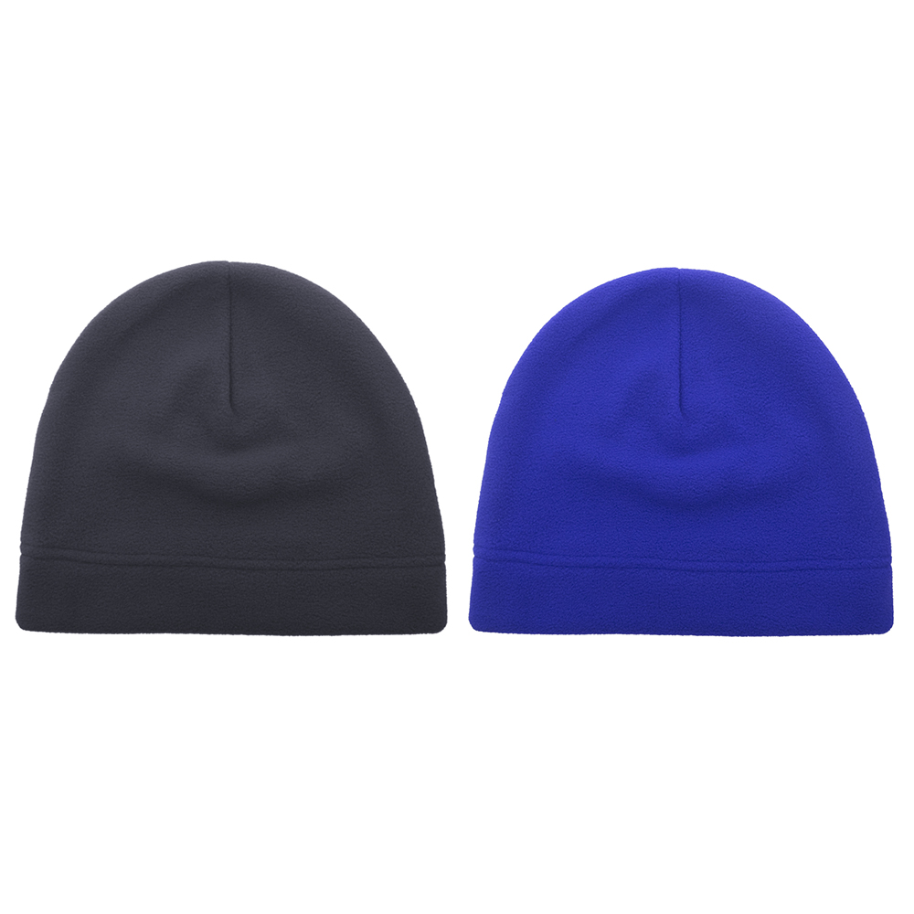 Opromo Men's Fleece Beanie Hat Soft Warm Winter Windproof Under Helmet