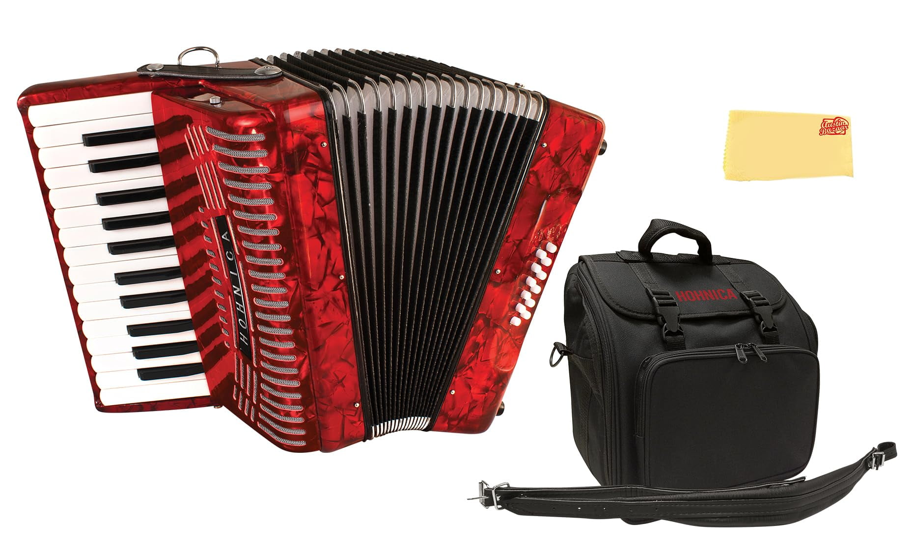 hohner 1303red 12 bass entry level student accordion - Walmart.com