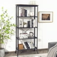 thumbnail image 3 of Gymax 5 Tier Bookshelf Standing Storage Shelf Unit for Kitchen Living Room Office, 3 of 10