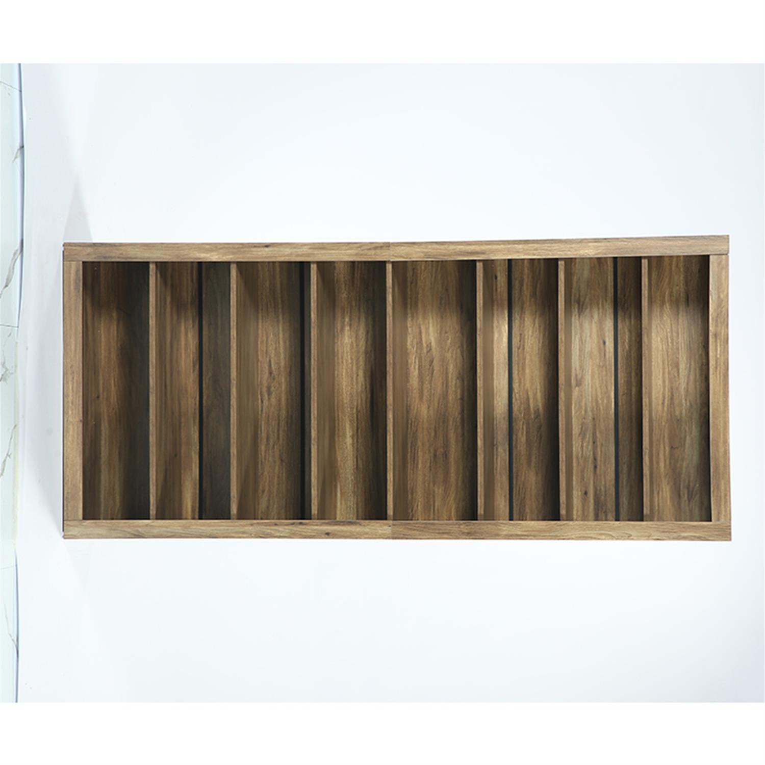 Demi Bonn 71" Shoe Cabinet, Freestanding Shoe Storage Organizer for 32-36 Pairs, Entryway Shoe Racks, Brown