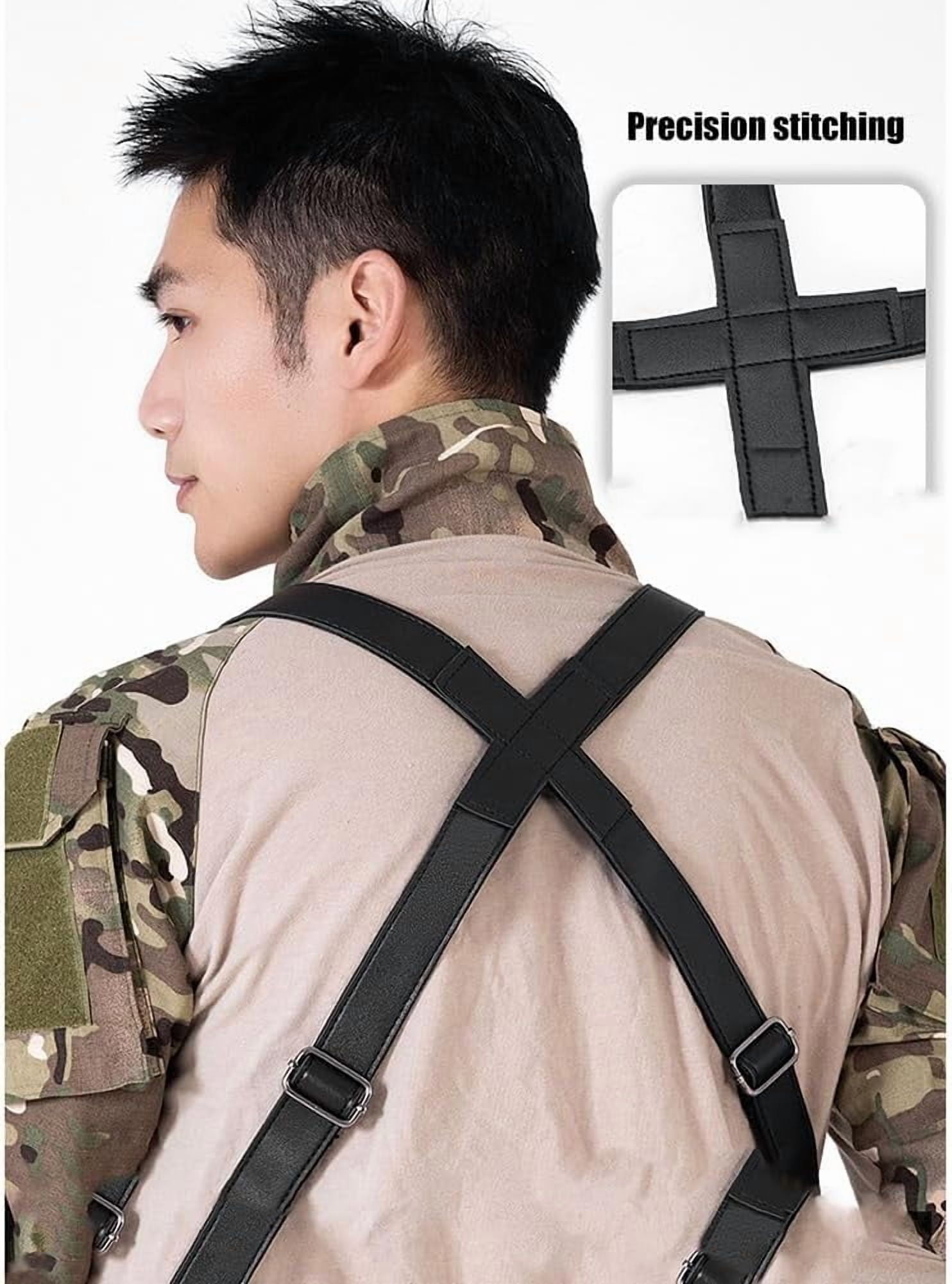 Leather Shoulder Bag, Adjustable Underarm Strap Wallet Anti Pickpocket Accessories, Underarm Shoulder Bag for Men and Women