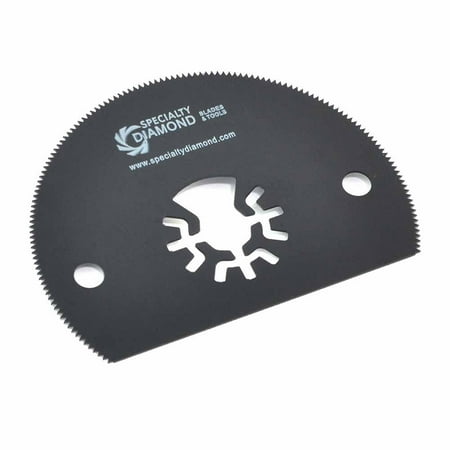 

Versa Tool MB1I 80mm HSS Semi-Circular Multi-Tool Saw Blade Fits Fein Multimaster Dremel Bosch Craftsman Ridgid Oscillating Tools