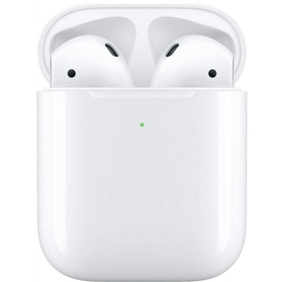 Restored Apple AirPods Wireless Bluetooth Headphones - White (MMEF2AM/A) (Refurbished)