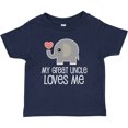 thumbnail image 3 of Inktastic My Great Uncle Loves Me Boys or Girls Baby T-Shirt, 3 of 5