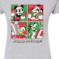 thumbnail image 3 of Disney - Holidays - Juniors Fitted Graphic T-Shirt, 3 of 5