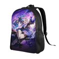 thumbnail image 2 of Silver Wolf Honkai Star Rail Backpack Cute Anime Large Capacity Multifunction Backpacks Lightweight Sports Travel Laptop Bag, 2 of 5