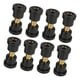 thumbnail image 3 of Kit de 8 bujes de ballesta delanteros y traseros Kit de buje y manguito Suspensión de carrito de golf Negro, 3 of 9
