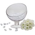 thumbnail image 4 of 300pcs Clear Fake Crushed Ice Rocks Ice Cubes Acrylic Vase Fillers for Party Wedding Decorations, 4 of 9