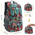 thumbnail image 4 of Muyoka Mochila plegable ligera de 35L para hombre y mujer, mochila impermeable para hombre, diseño reflectante Muyoka Hogar, 4 of 7