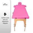 thumbnail image 4 of CAMILLA PARA MASAJE PLEGABLE PORTÁTIL Y RECLINABLE COLOR ROSA, 4 of 6