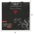 thumbnail image 4 of ISO Beauty ISO Diamond Collection Hairlux Hair Dryer, Black, 4 of 11