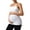 White, variant on ANFERRY Maternity Tank Tops with Built in Bra Women Seamless Ribbed Camisole Scoop Neck Adjustable Straps Pregnancy Workout Top