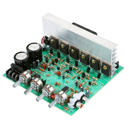 Kokiya 2.1 Channel Amplifier Board Easy to Install Audio Amp Board for DIY Speakers