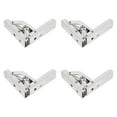 thumbnail image 1 of RUNROTOO 4pcs Doors Hinge Rolled Steel Plate Smooth Door Opening for Kitchen, 1 of 8