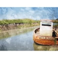 thumbnail image 3 of Villa, Mlli 14x12 Black Modern Framed Museum Art Print Titled - Lets Go Fishing, 3 of 5