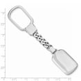 thumbnail image 2 of 925 Sterling Silver Rhodium Plated Key Chain, 2 of 5