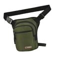 thumbnail image 3 of Bolsa cartuchera para cinturón de cintura para muslo, bolsa de herramientas multifunción, riñonera para deportes de senderismo, viajes en bicicleta y Verde, 3 of 8