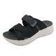 thumbnail image 4 of Mujer Cómodas Zapatillas Casuales para Caminar Sandalias de Suela Gruesa para Fiestas y Vacaciones, 4 of 9