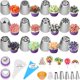 thumbnail image 1 of Kit de puntas de tubería rusa de 56 piezas, boquilla de punta de glaseado de flores, kit de puntas para decoración de pasteles, suministros para hornear galletas y magdalenas, acoplador de punta de tu, 1 of 5
