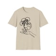 thumbnail image 2 of Save The Earth, Gildan Unisex Softstyle TShirt, Line Art Graphic Tee, S-3XL, 2 of 5