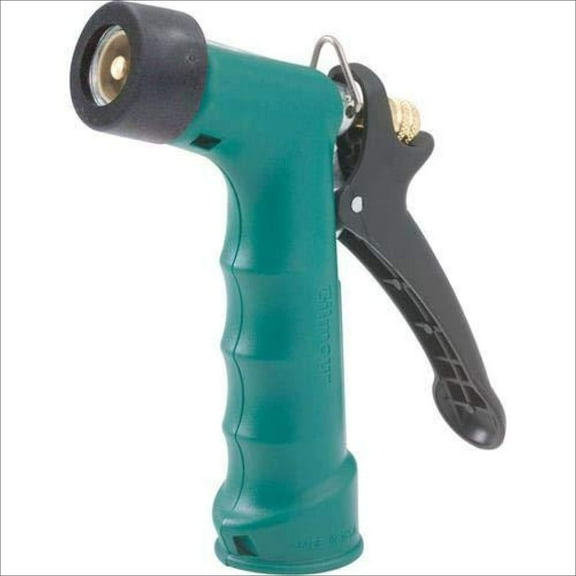 Best Garden Metal Insulated Grip Hot Water Pistol Nozzle, Blue & Gray GN5685