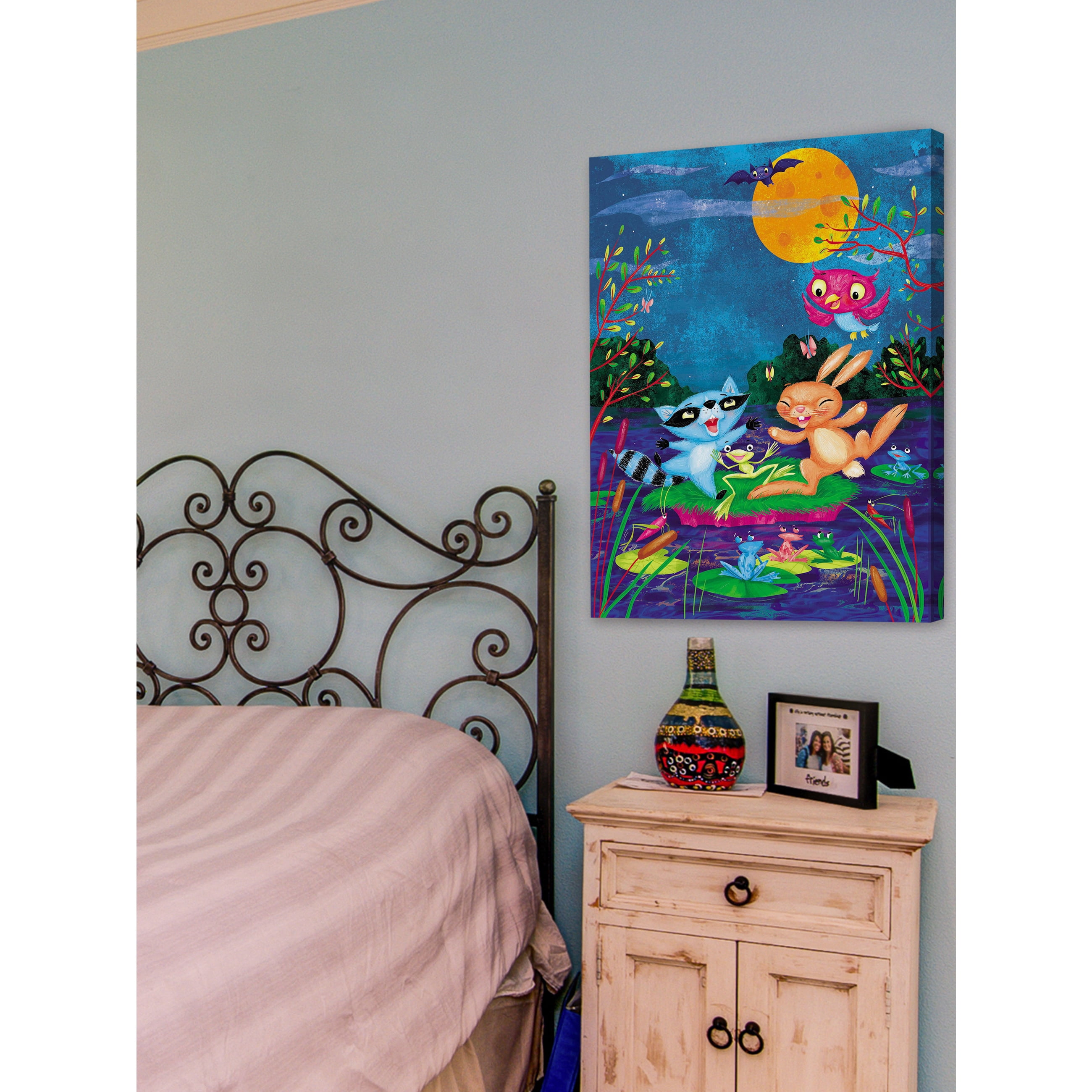 Marmont Hill "Pond Friends" by Curtis Painting Print on Canvas