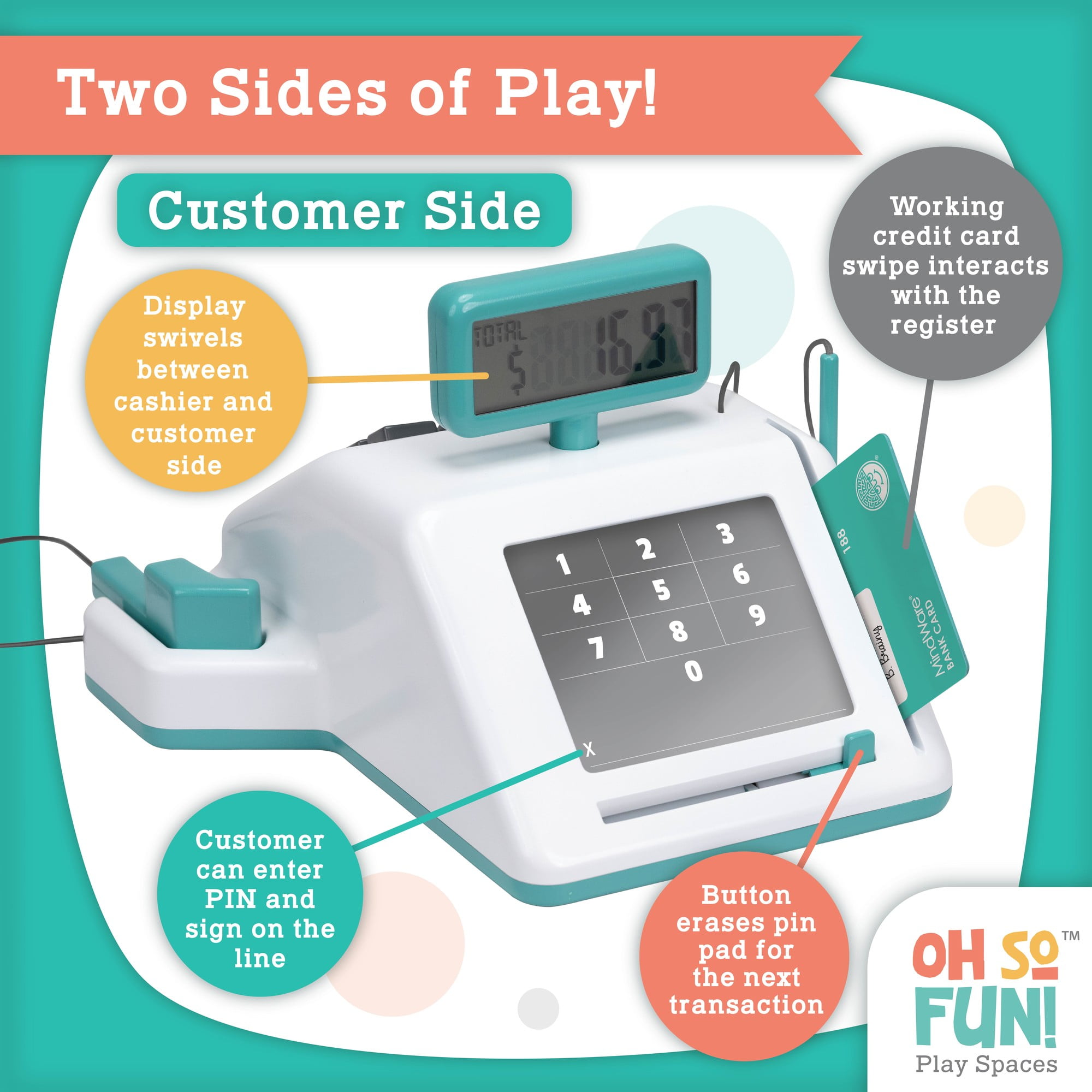 Teach and Talk Cash Register