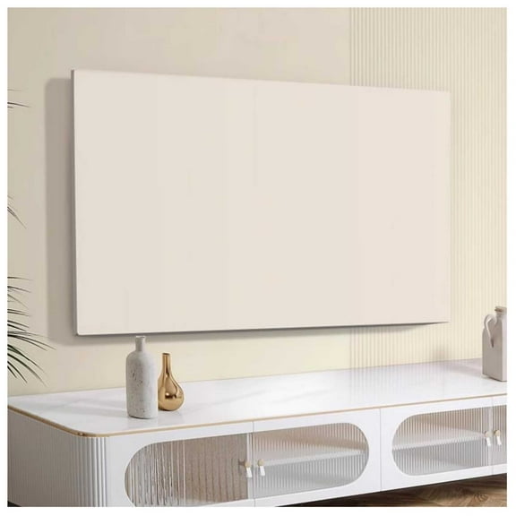 Solid Color Pattern TV Cover,Indoor Dust-Proof Screen Anti-Scratch Protection TV Cover, Anti-static Stretch Fabrics,Home Decoration