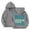 Light Gray, variant on Cute Hoodies for Kids Girls Aesthetic Preppy Sweatshirts Trendy Puff Hoodie Girl's Letter Graphic Casual Pullover