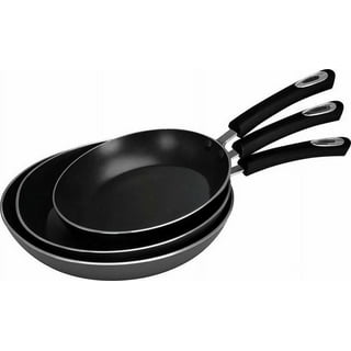 Utopia Kitchen Chefs Pan 2 Piece Set– Professional 6.5 inch and 12.5 inch  Chef's Pan – Suitable for all Stovetops – Camp Fire Frying Pan – Safe  Indoor and Outdoor Cookware (Black) - Yahoo Shopping
