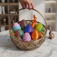 thumbnail image 4 of Twisty Fidget Egg, 2.8in 3D Printed Slippery Egg Fidget Toy, Unique Easter Basket Stuffers, Rotating Fidget Puzzle Desk Toy for Stress Relief B, 4 of 8