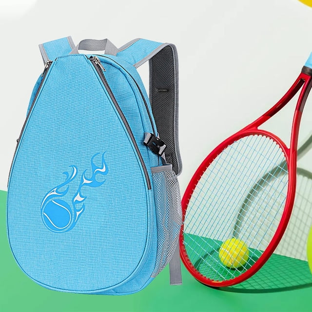 Mochila de tenis Perfecl grande azul para raquetas pelotas y accesorios