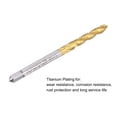 thumbnail image 4 of Unique Bargains 6-32 UNC High Speed Steel Machine 3 Spiral Flutes Thread Tap Titanium Plated, 4 of 5