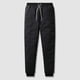 thumbnail image 2 of Men's Plain Winter Warm Fleece Drawstring Casual Pants Trousers Bottoms, 2 of 4