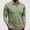 Green, variant on WAVSUF Men's Cotton Shirt Skinny Fit Collar Neck Long Sleeve Fall Office Basic Top Black XL