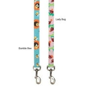 Angle View: Zack & Zoey Flutter Bugs Dog Leads - Small - Bumble Bee