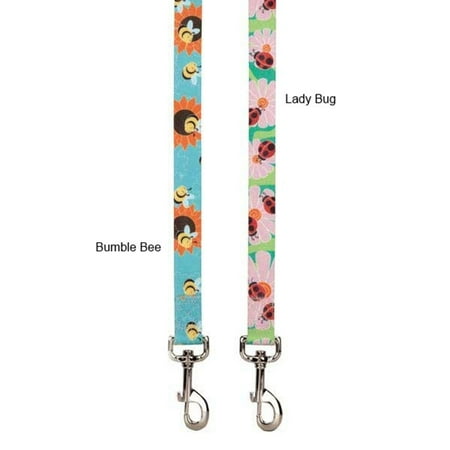 Zack & Zoey Flutter Bugs Dog Leads - Small - Bumble Bee