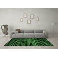 thumbnail image 3 of Ahgly Company Indoor Rectangle Abstract Emerald Green Modern Area Rugs, 4' x 6', 3 of 4