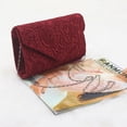 thumbnail image 1 of Women Shoulder Bag Portable Replacement Solid Color Stylish Fashionable Fashionable Wedding Banquet Rectangular Girls Envelope Pouch Clutches Red, 1 of 9