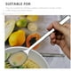 thumbnail image 2 of 2 cucharas de ensalada con mango de acero inoxidable, tenedores y cucharas para el hogar, 2 of 6