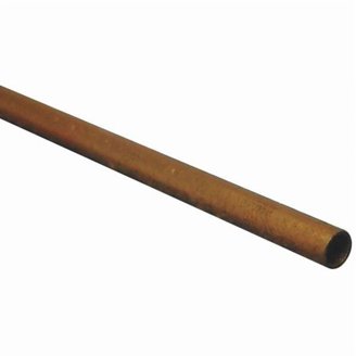 K&S Precision Metals 8141 Round Brass Tube - 9/16" Outside Diameter For Hobby & Craft