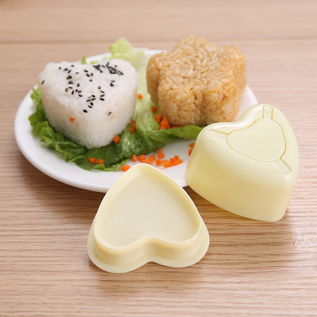 Rice Dough Sushi Mold Rice Ball Maker Non Stick Press Bento Tool