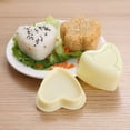thumbnail image 4 of Rice Dough Sushi Mold Bento Ball Maker Non-Stick Press Heart Plum Shape Rice Ball Tool for Kids and Adults Easy DIY, 4 of 9