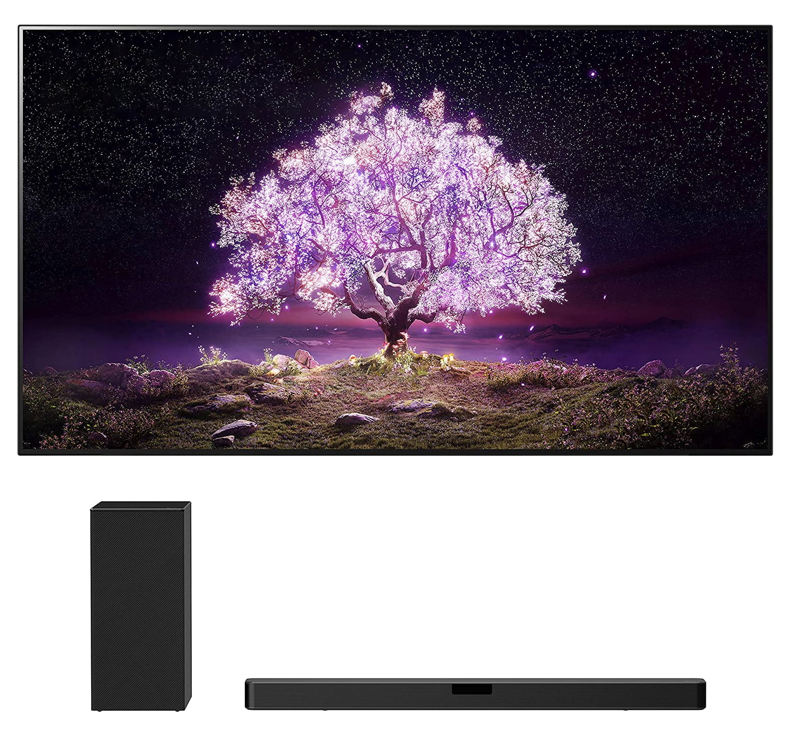 LG OLED48C1PUB 48" 4K UHD OLED Smart C1 Series TV with LG SN5Y 2.1 Ch