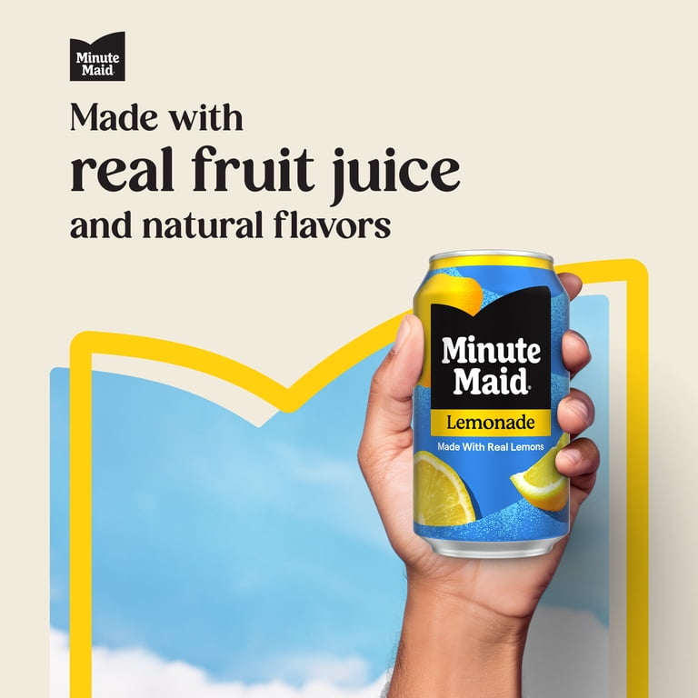 Minute Maid Lemonade, 12 fl oz Cans, 12 Pack photo 6