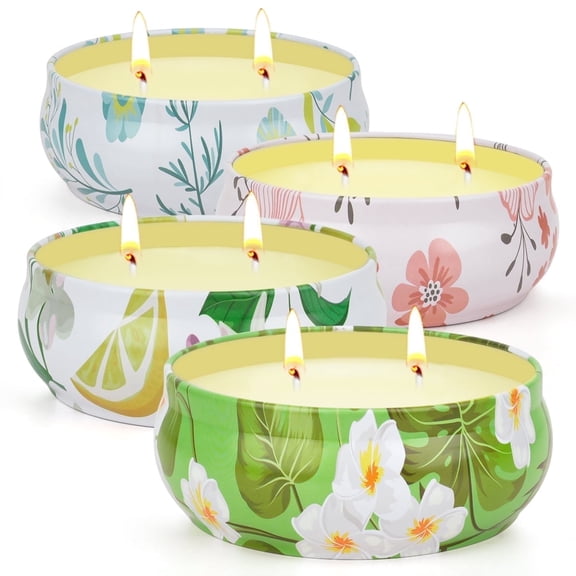 Aottom Citronella Candles Outdoor Indoor Use Burn for 240H Perfect for Parties Camping Gatherings