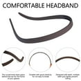 thumbnail image 5 of Headbands for Glasses Wearers No Pressure No Headache Headbands Square Headband Sunglasses Headband for Women Comfortable Headbands for Girls, Womens Headbands Non Slip with Teeth 6Pcs, 5 of 7