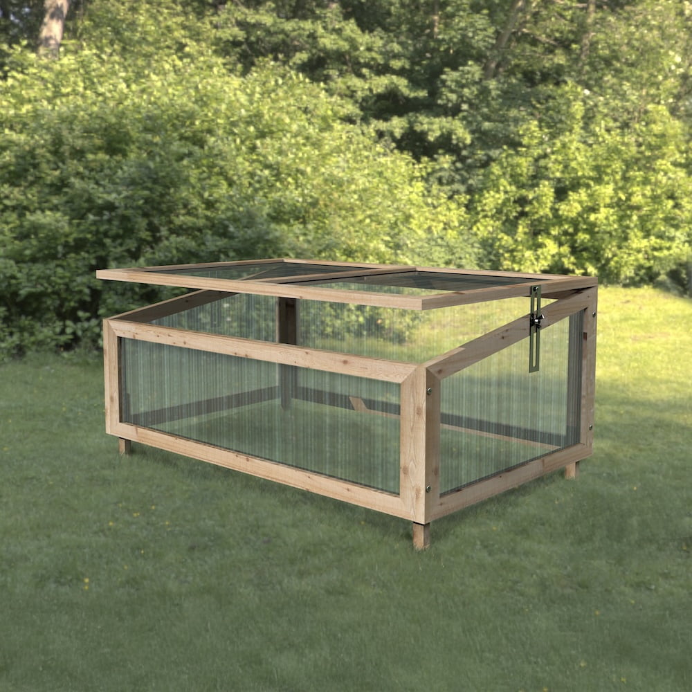 Wooden Frame Greenhouse
