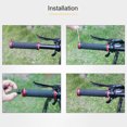thumbnail image 3 of Puños de bicicleta, puños de manillar, puños de mano, 1 par, goma ergonómica antideslizante para bicicleta, 3 of 5